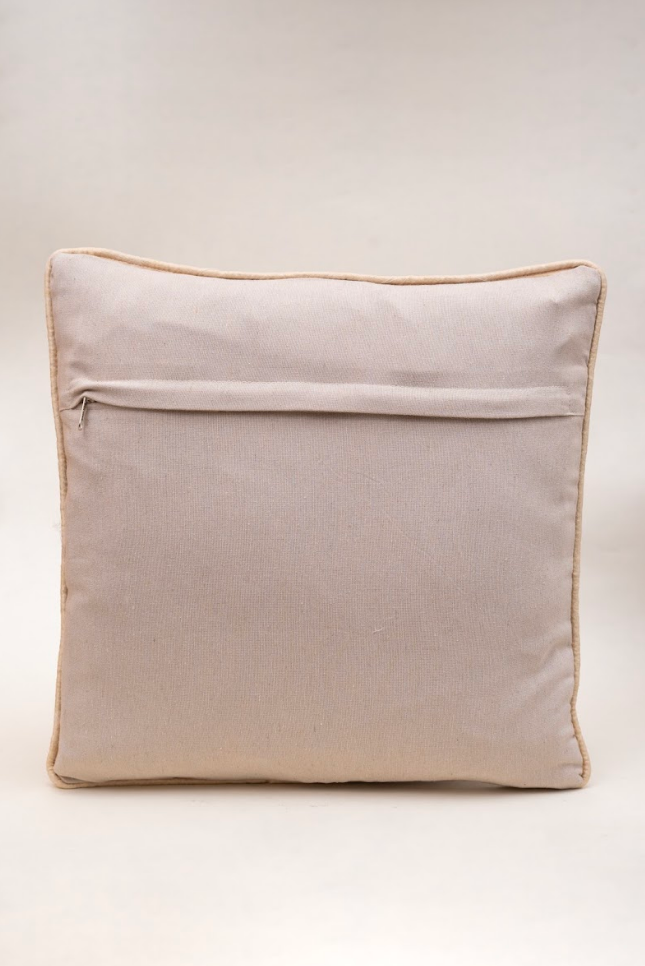 Courtesan Procession Embroidered Cushion Covers - Set of Four