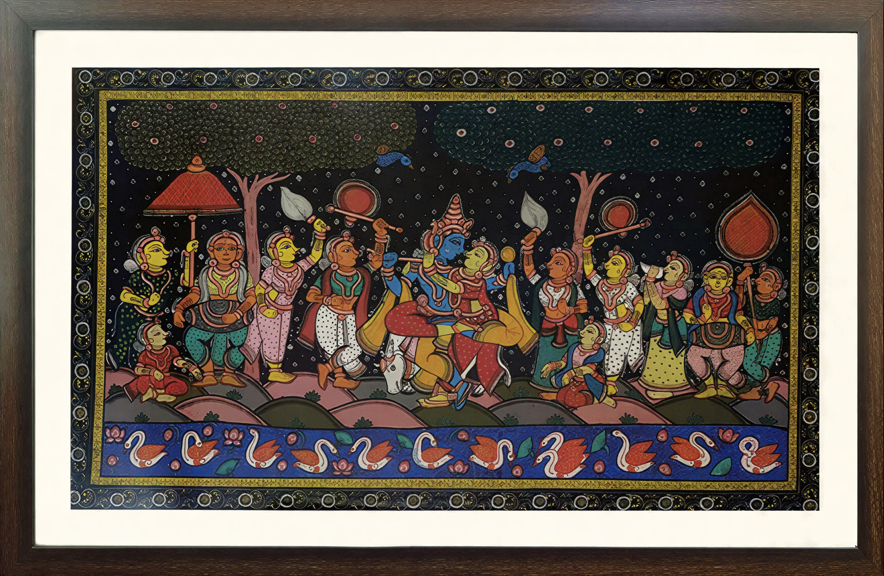 Orissa Pattachitra – Radha Krishna Rasaleela