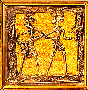 Wurli Painting with Three Designs