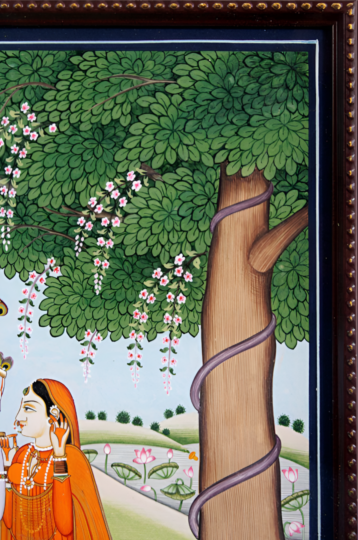 Eternal Glance – A Kangra Miniature
