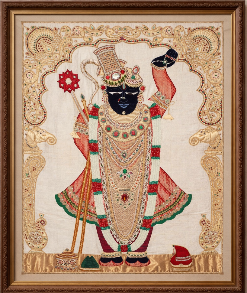 Shrinathji Langotsav Shrinagar Tapestry