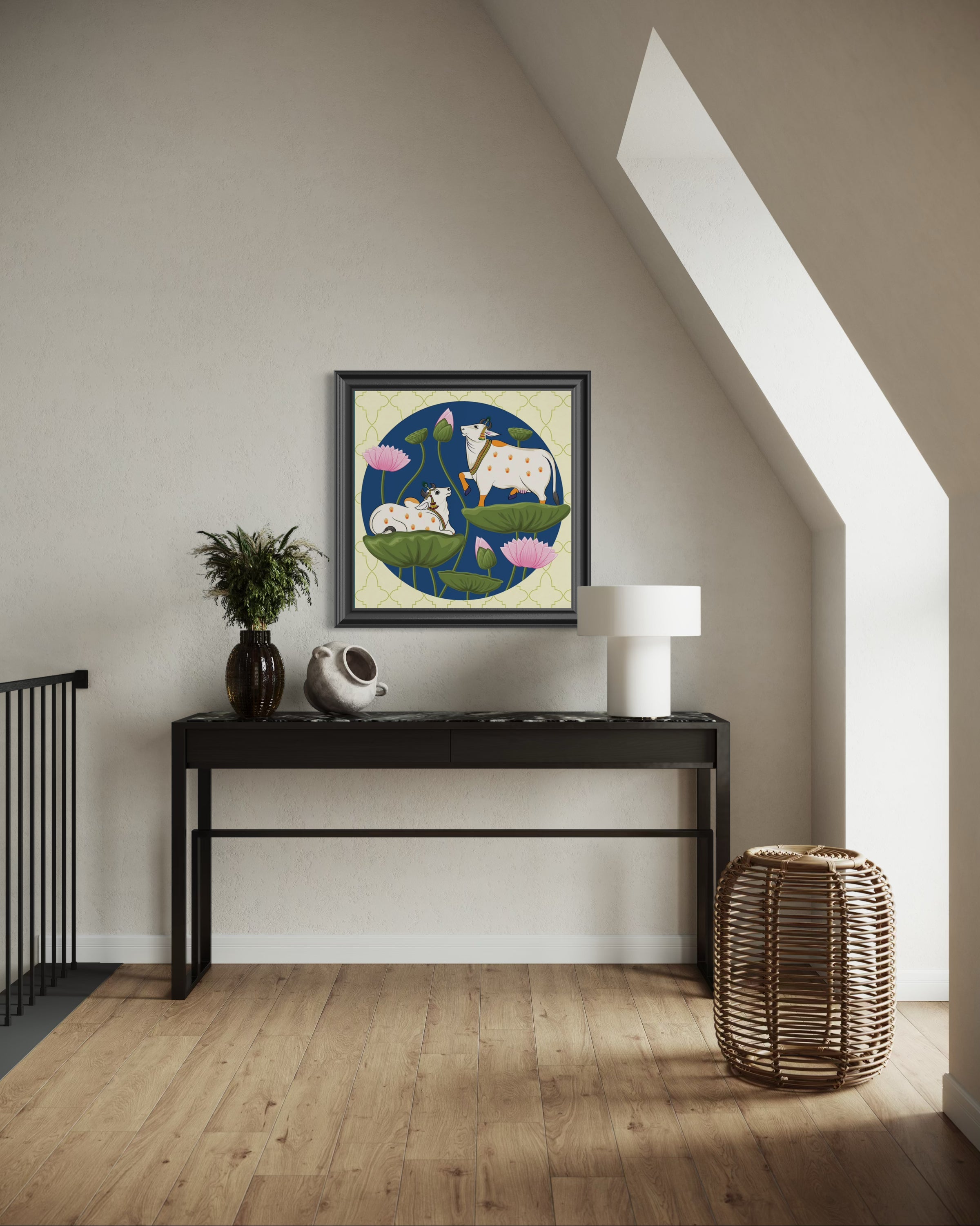 Pichwai Painting- Nourishing Grace