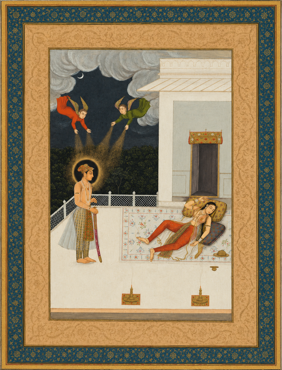 'The Dream of Zulaykha' Canvas Cloth Print, c.1670