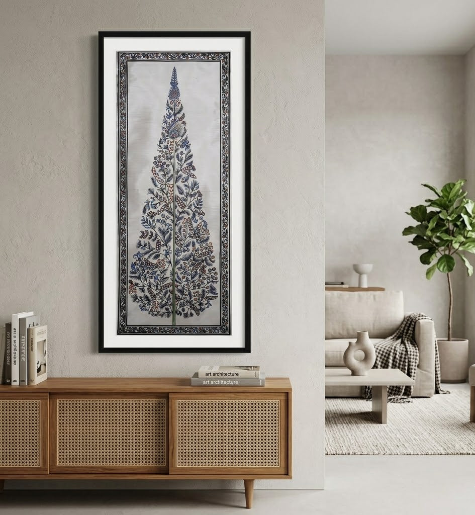 Tree Artwork on Silk