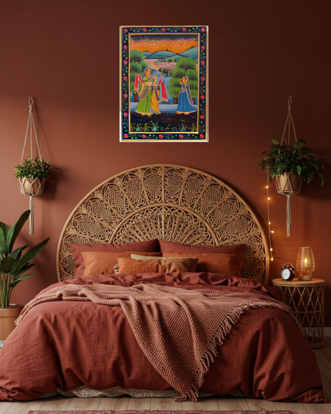 Twilight Tryst – A Rajput Courtship at Dusk