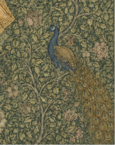 Handpainted – “Vriksha Shringar”: Sacred Tree Heritage Painting