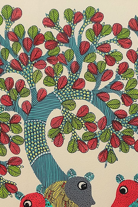 Van Leela – “Forest Reverie” Gond Art