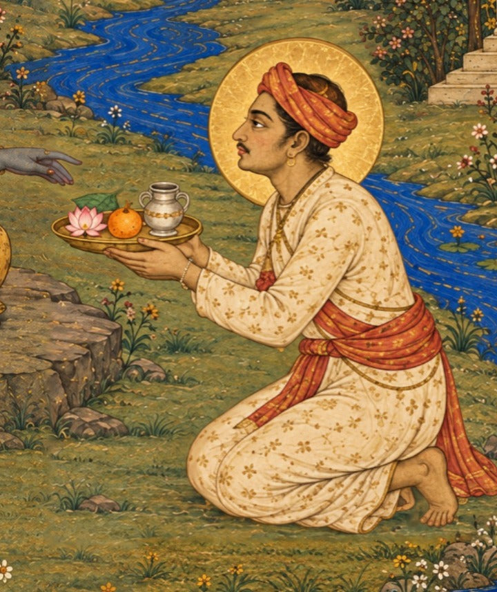 Ch. 9 'Bhakti' The Offering of Devotion, Bhagavad Gita — Indian Epics Prints
