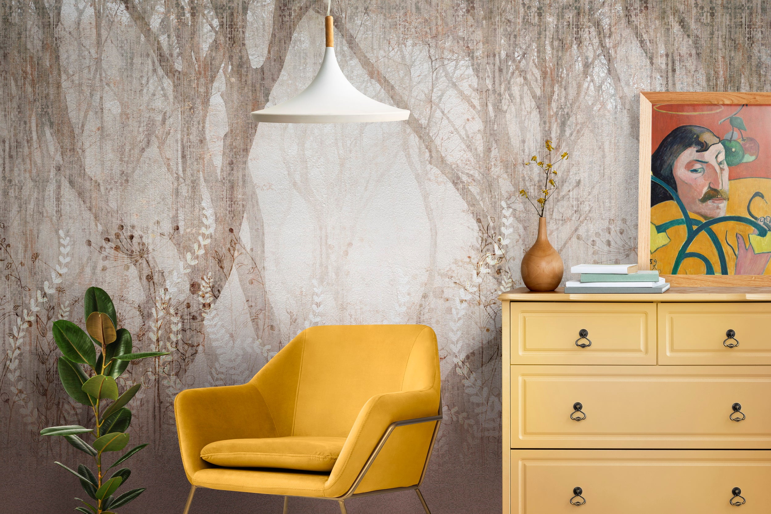 Mystic Canopy wallpaper - Customized mystic forest wallpaper by Brahm