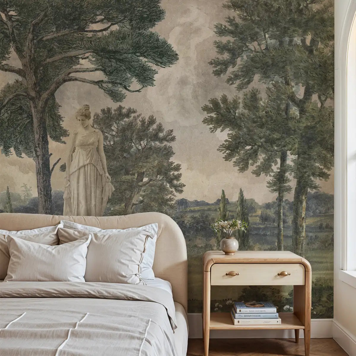 Vintage Garden Charm : “Purani Bagiya” Wallpaper