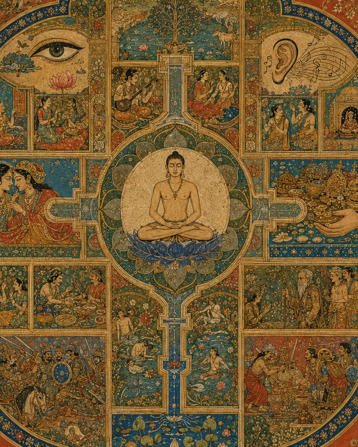 Ch. 13 'Kshetra' The Field and the Knower, Bhagavad Gita - Indian Epics Prints