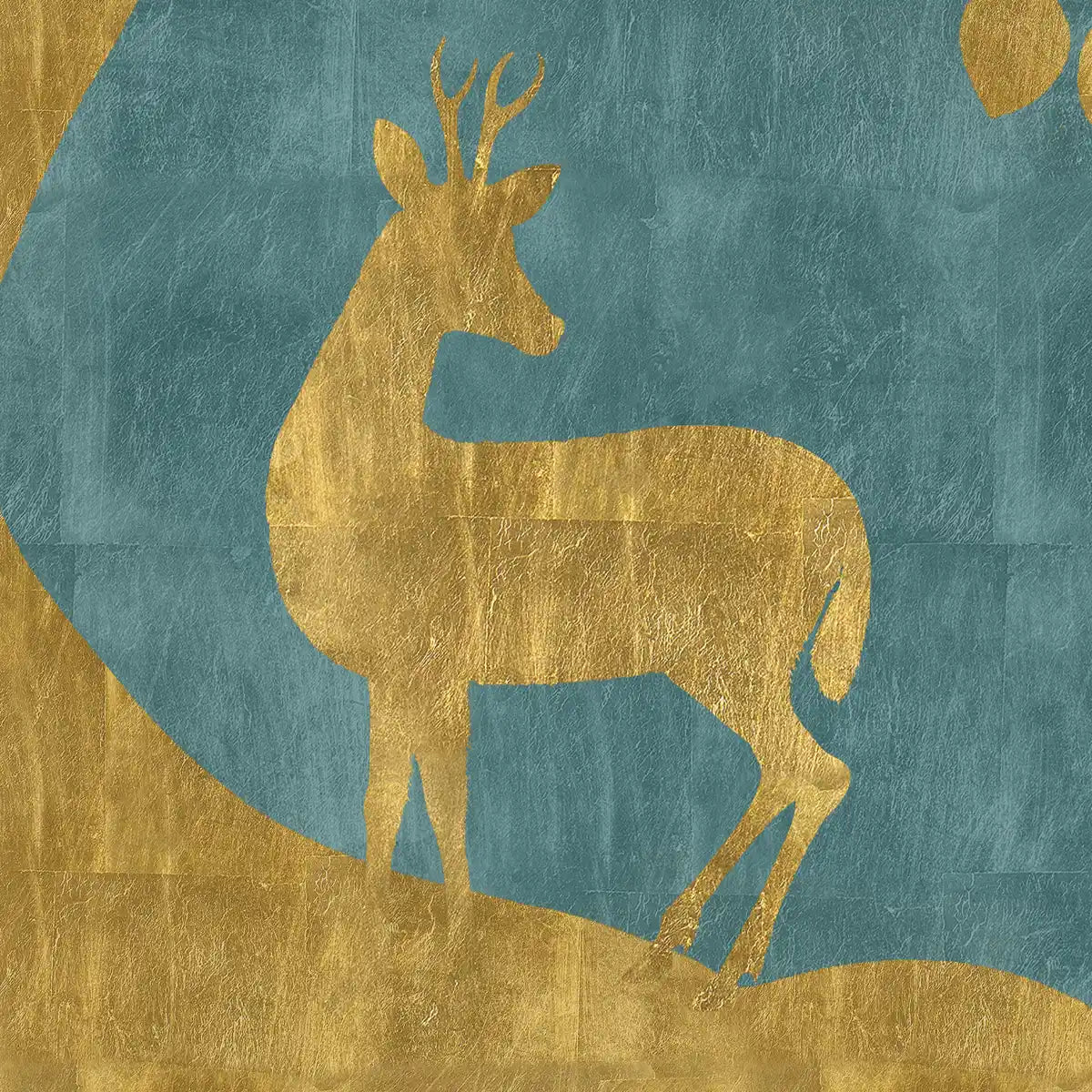 Tree of Life Wallpaper in style of Pichwai Art Form Customised for Rooms Blue