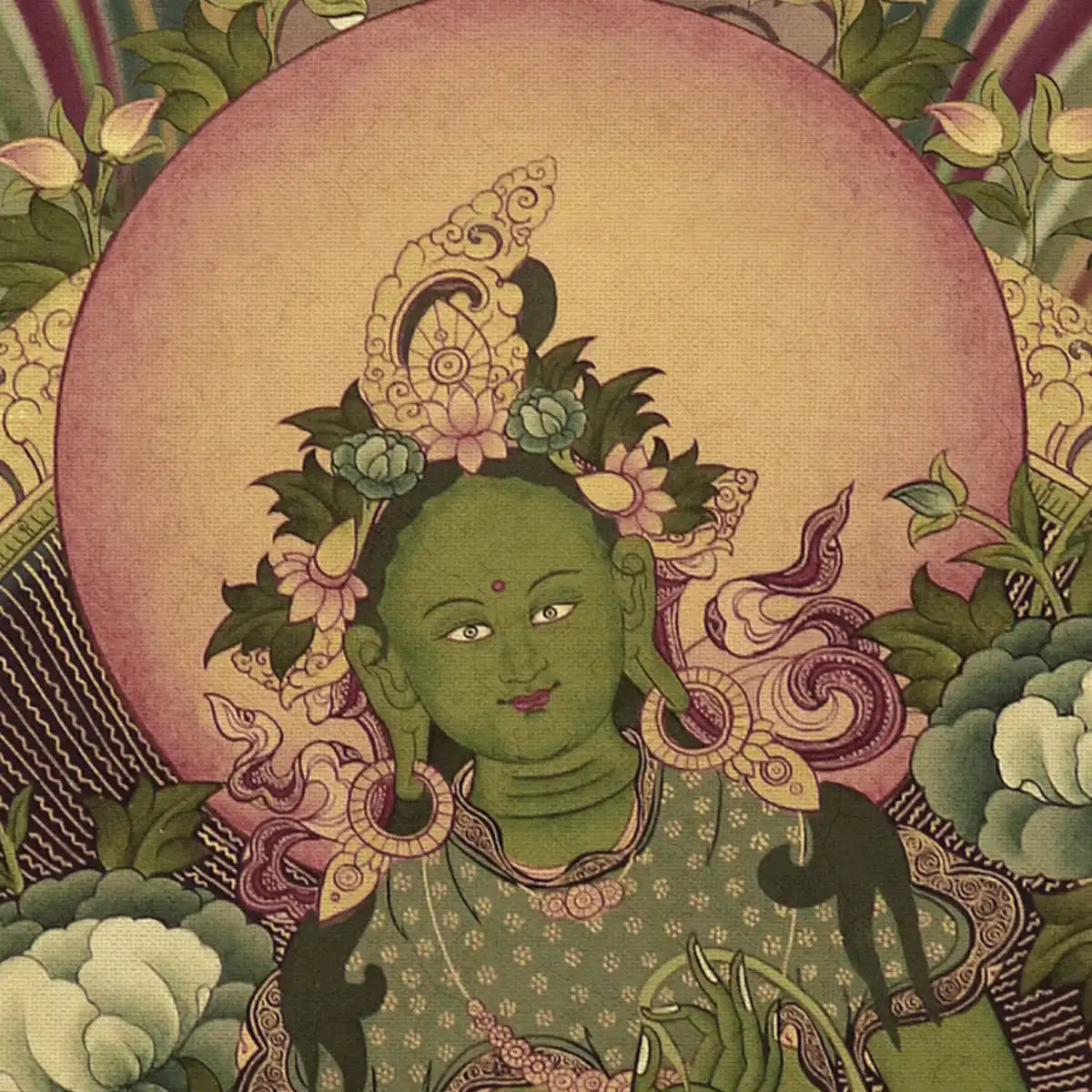 Sacred Stillness : “Tara Buddha” Wallpaper