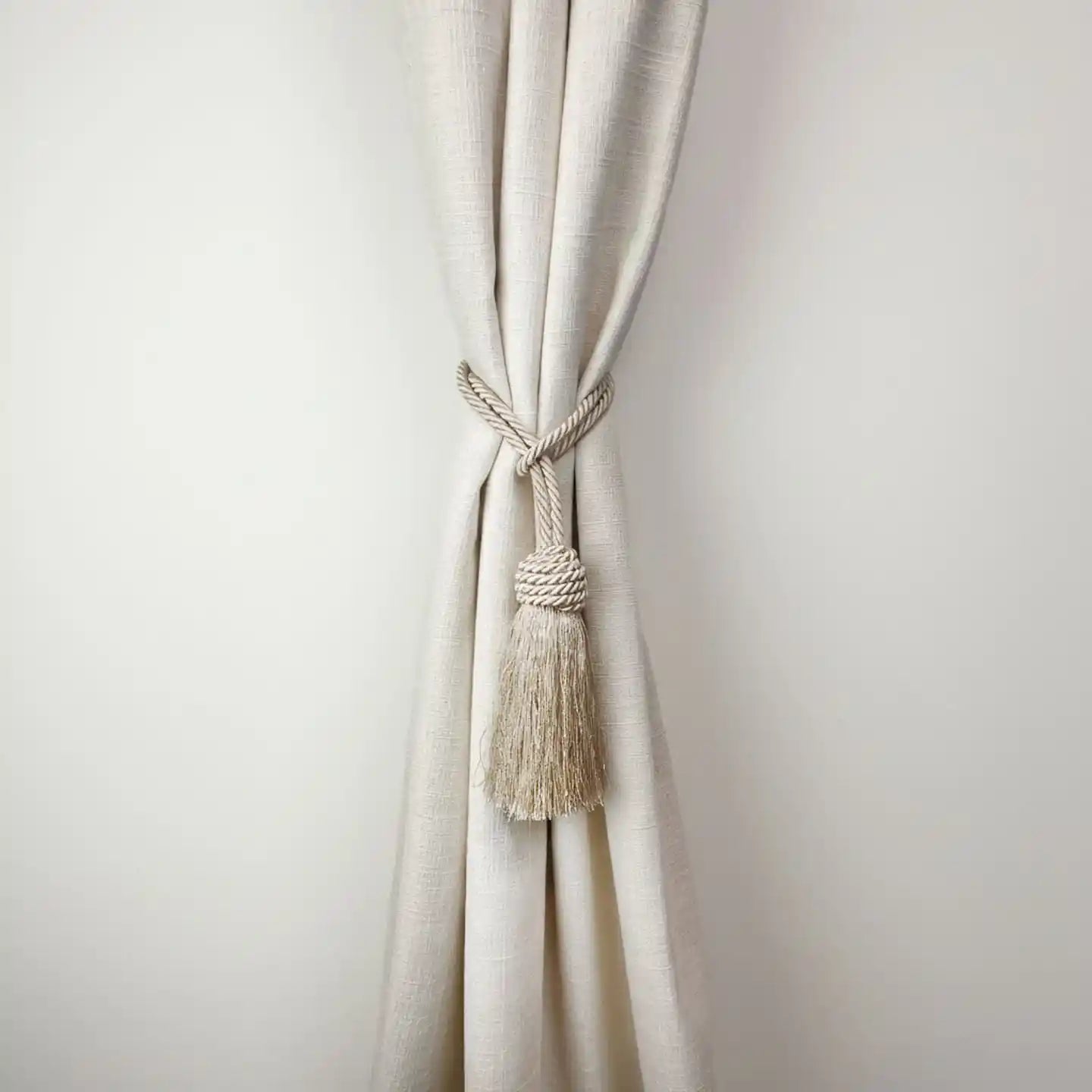 Frosted Silk Handcrafted Curtain Tieback