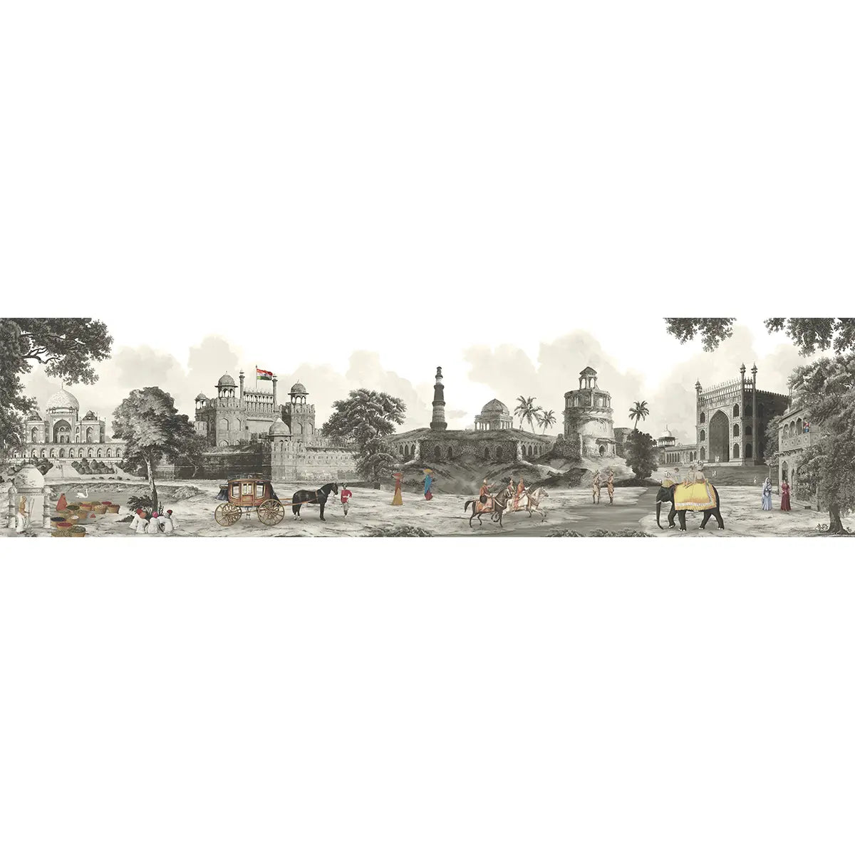 Golden Bazaar : “Dilli Chowk” Wallpaper