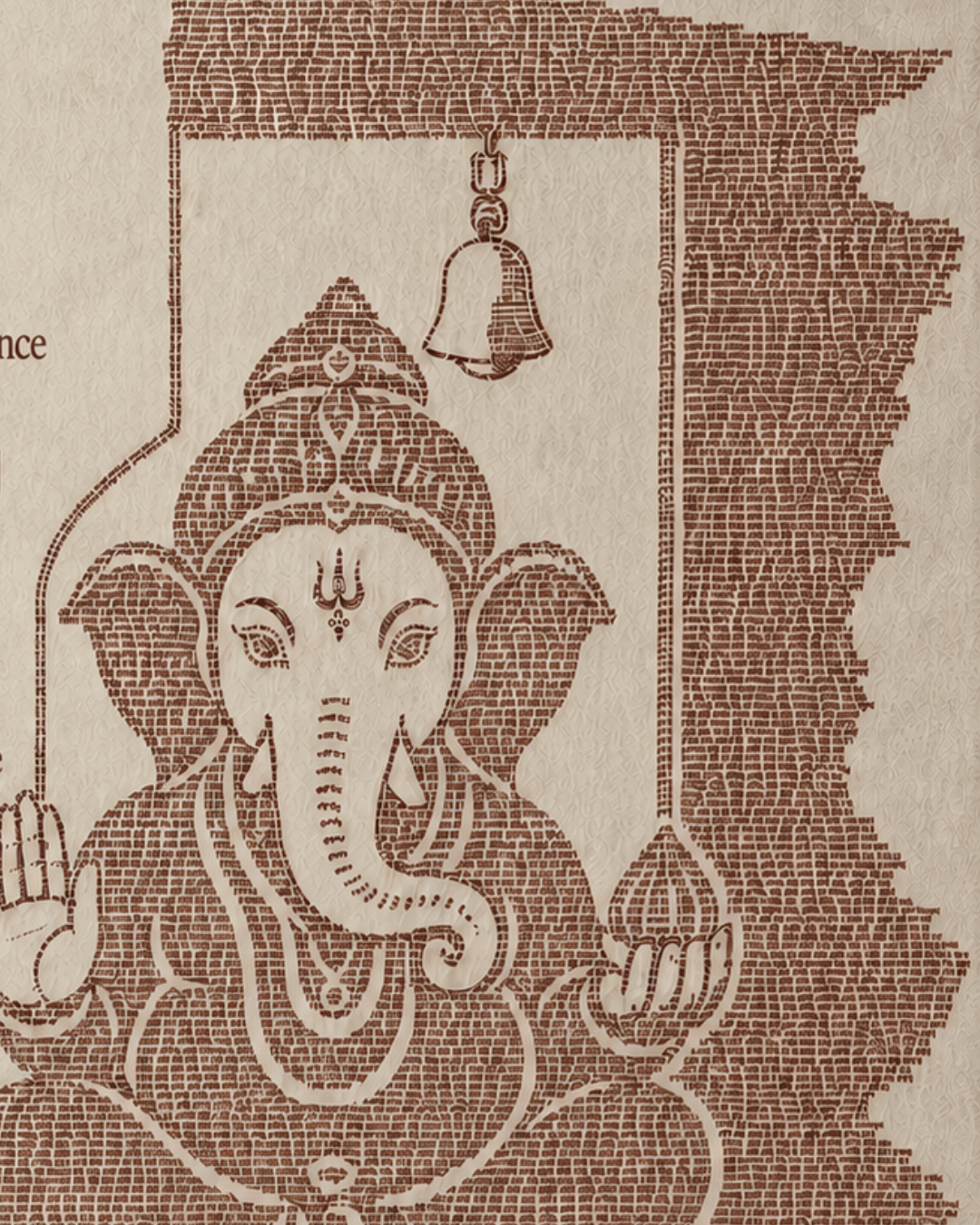 Ganesha: The Lotus Blessing Print