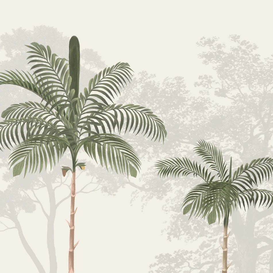 Botanical Calm: "Kovalam" Wallpaper