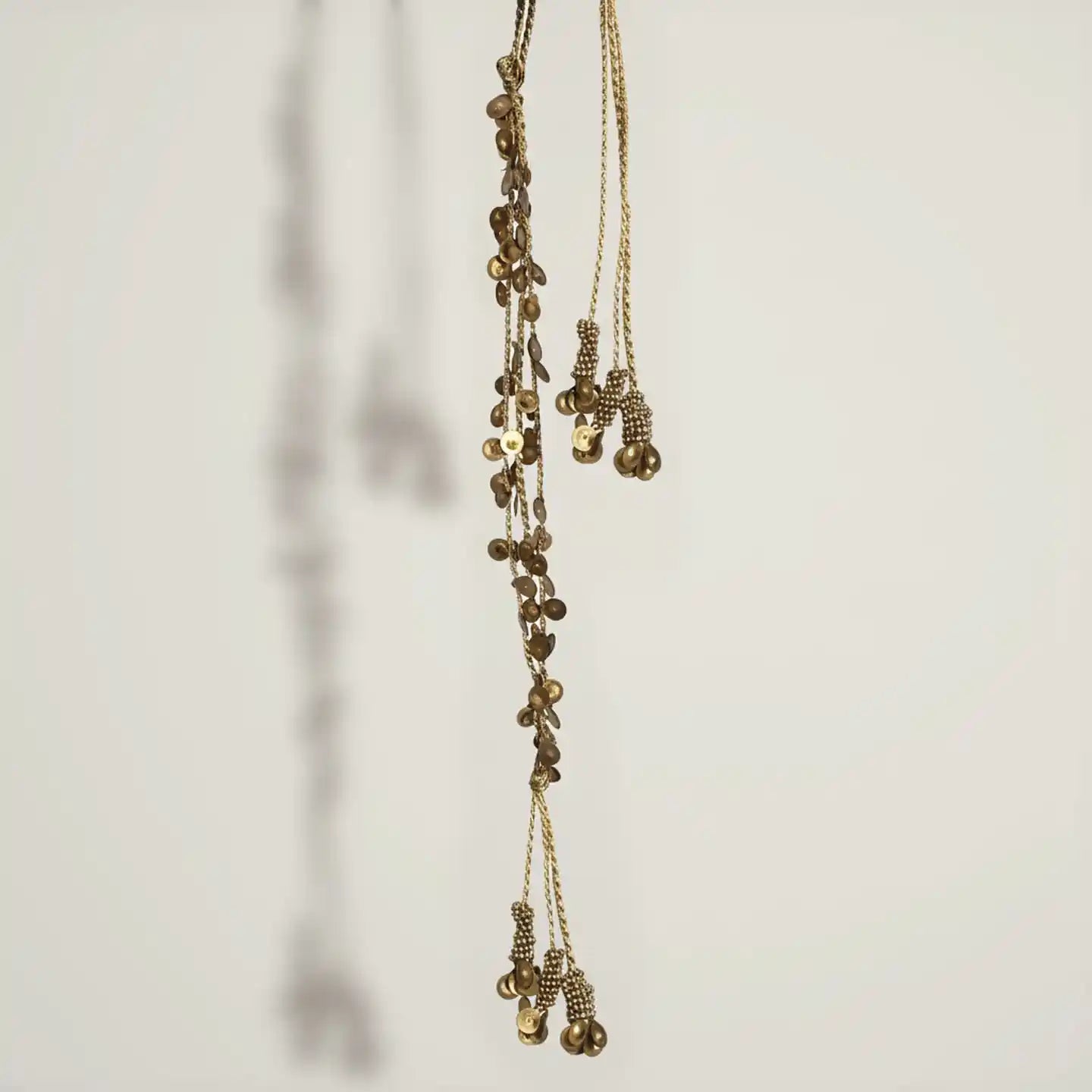 Regal Gilt Handcrafted Sequin Chain Curtain Tieback