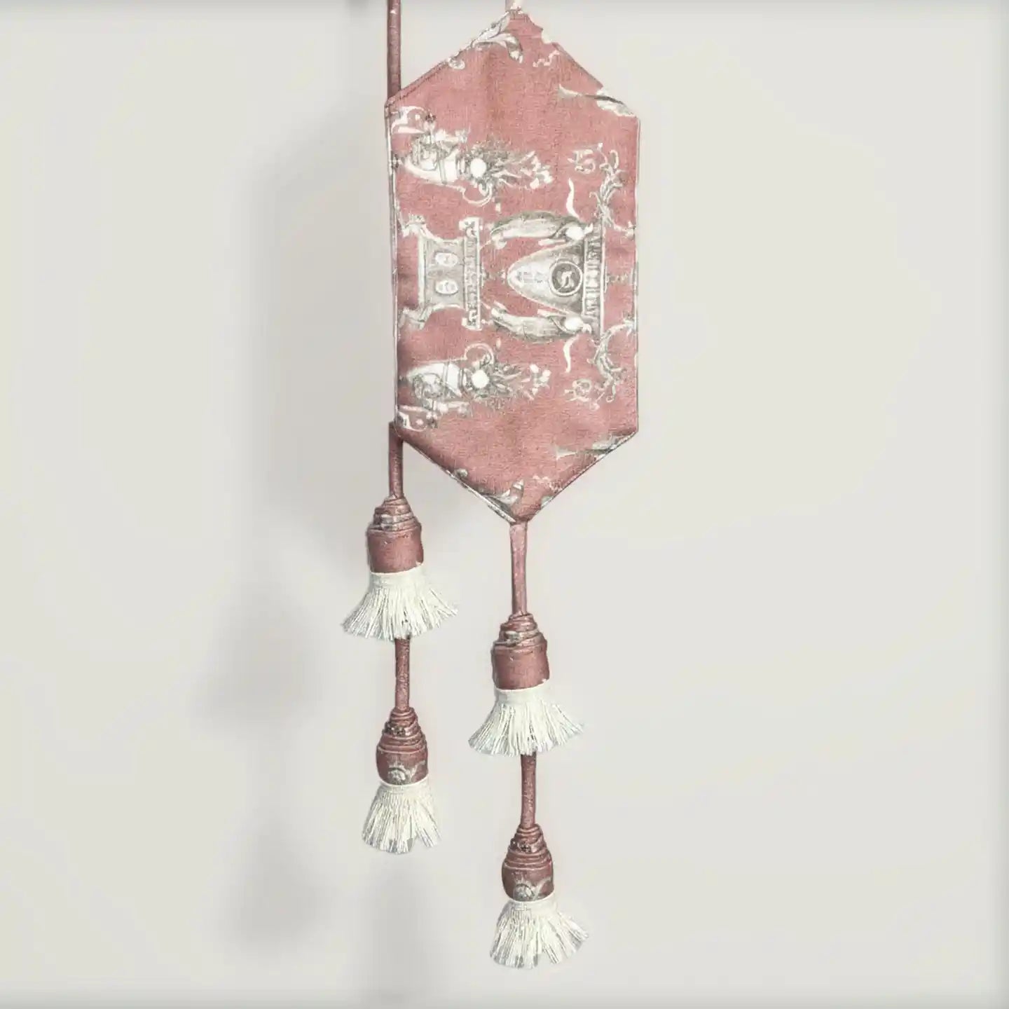 Rosette Royale Handcrafted Crest Embroidered Curtain Tieback