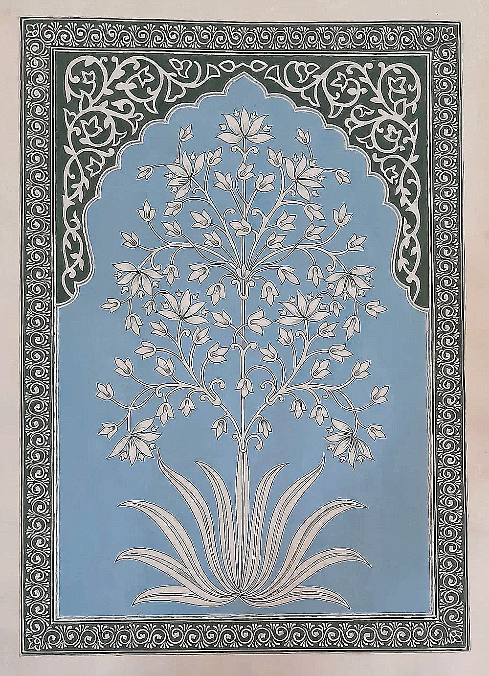 Set of 2 Watercolor Flower Paintings