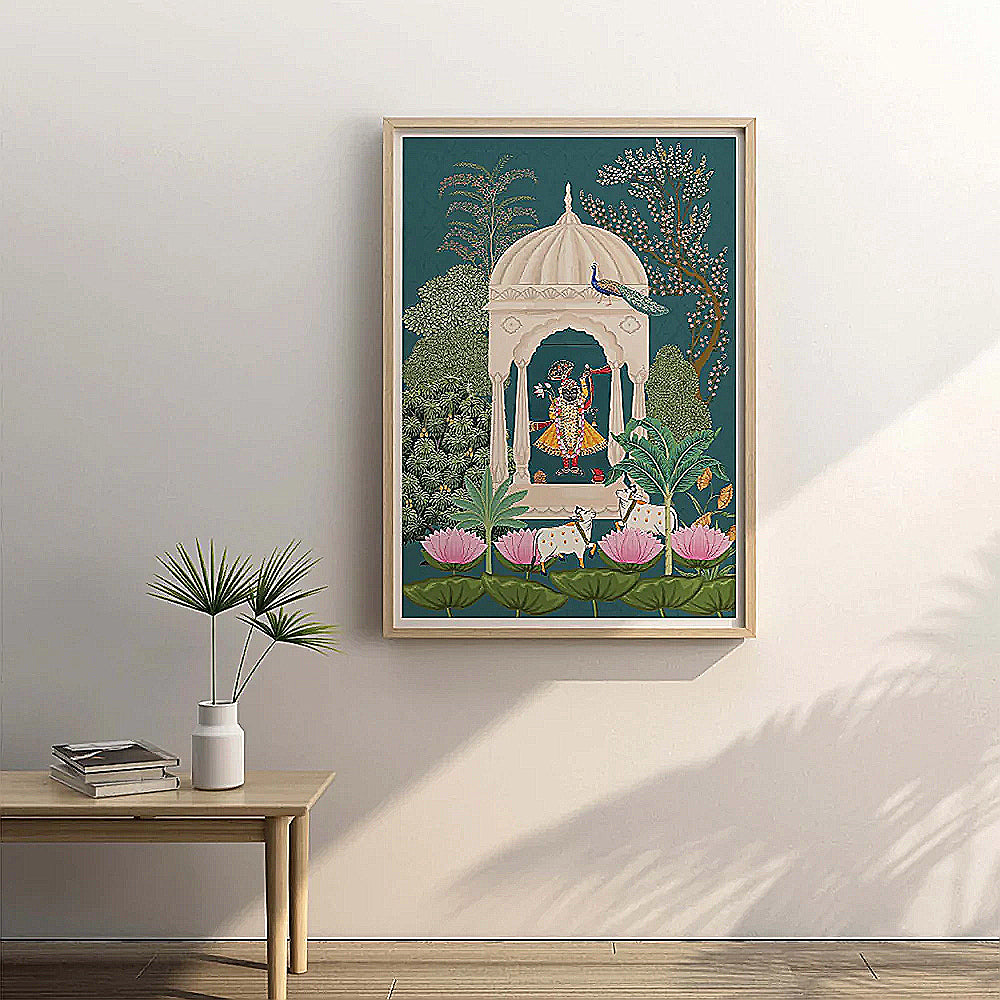 Pichwai- Shrinathji Canvas print