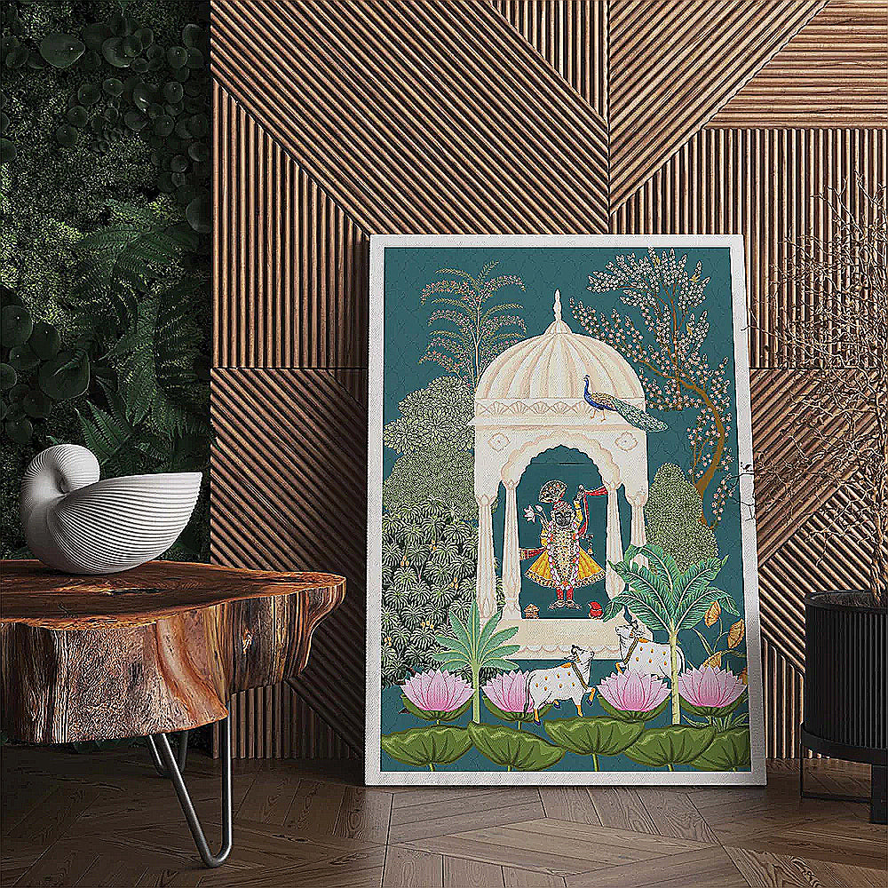 Pichwai- Shrinathji Canvas print