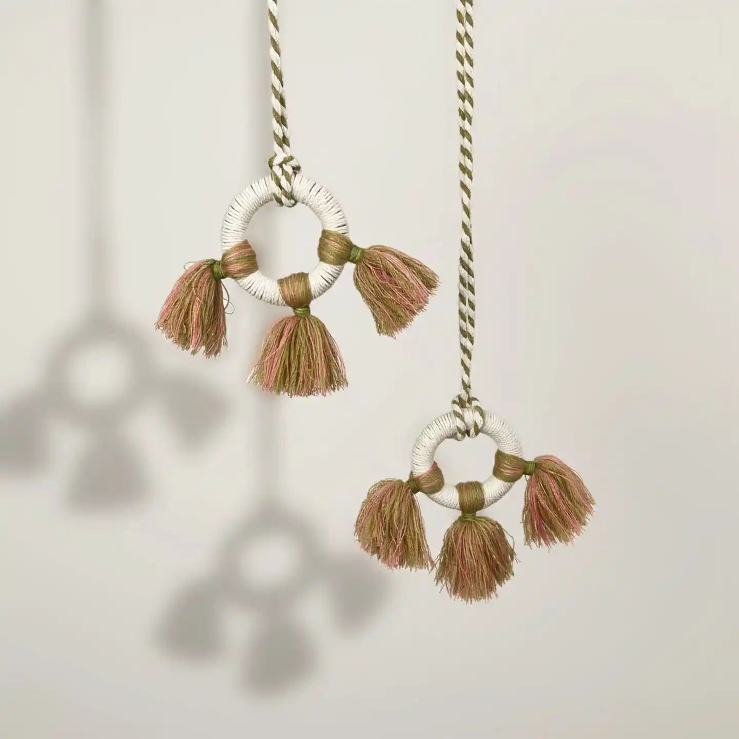 Springhaven Handcrafted Macrame Curtain Tieback